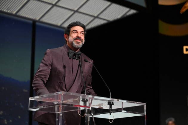 Cannes - Closing Ceremony Italian actor Pierfrancesco Favino on stage during the closing ceremony of the 79th edition of the Cannes Film Festival in Cannes, France on May 23, 2026. Photo by Eliot Blondet ABACAPRESS.COM Cannes France  Copyright: xBlondetxEliot ABACAx
