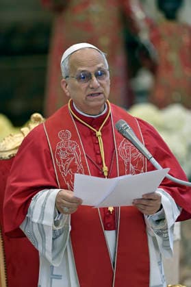 ITALY - POPE LEO XIV DURING HIS PASTORAL VISIT TO THE COMMUNITY IF THE LAND OF FIRES - 2026 5 23 Italy, Acerra, Vatican, 2026 5 23. Pope Leo XIV during a pastoral visit to the community of the Land of Fires at the cathedral of Acerra EDITORIAL USE ONLY - NO BOOKS Copyright: xALESSIAxGIULIANIx