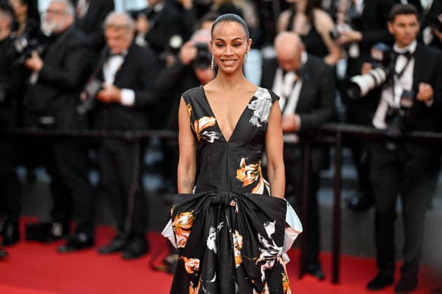 Cannes Closing Ceremony JR Zoe Saldana attending the Closing Ceremony during the 79th Cannes Film Festival in Cannes, France on May 23, 2026. Photo by Julien Reynaud APS-Medias ABACAPRESS.COM Cannes France  Copyright: xReynaudxJulien APS-Medias ABACAx