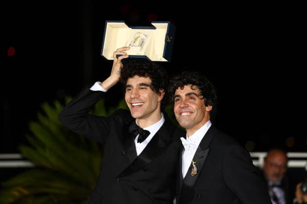 May 23, 2026, Cannes, Cote D azur, France: JAVIER CALVO and JAVIER AMBROSSI win BEST DIRECTOR for La Bola Negra during the Winners photocall at the 79th Annual Cannes Film Festival at Palais des Festivals in Cannes, France. Cannes France  - ZUMAc179 20260523_zep_c179_121 Copyright: xMickaelxChavetx
