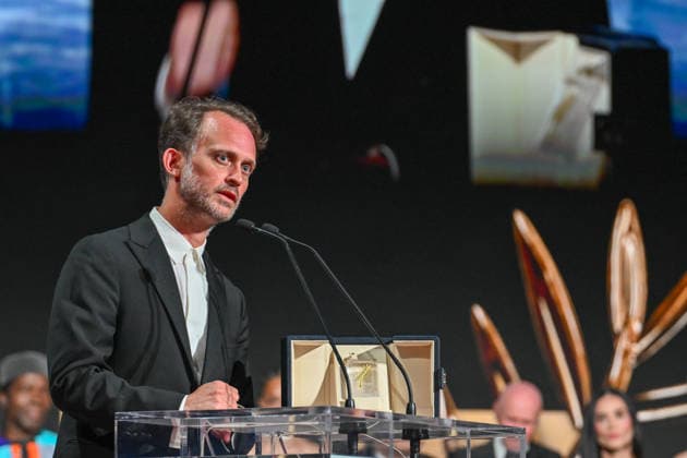 79ème Festival International du Film de Cannes Ceremonie de cloture 79th International Cannes Film Festival Closing Ceremony Prix du scénario pour le film Notre salut 456713 2026 05 23 France  Copyright: xSergexArnalx xStarfacex STAR_456713_044