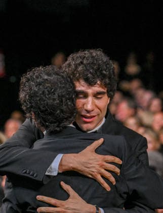 79ème Festival International du Film de Cannes Ceremonie de cloture 79th International Cannes Film Festival Closing Ceremony 456713 2026 05 23 France Ambrossi, Javier Calvo, Javier  Copyright: xSergexArnalx xStarfacex STAR_456713_081