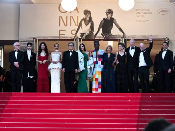 IPA85012035 - Cannes, 79th Cannes Film Festival 2026 - Final Evening - Red Carpet Closing Ceremony. Pictured Jury Member Isaach de BankolÃ , Jury President Park Chan-wook, Jury Member Demi Moore, Jury Member Diego CÃ spedes, Jury Member Laura Wandel, Jury Member Ruth Negga, Jury Member ChloÃ Zhao, Jury Member Stellan Skarsgard and Jury Member Paul Laverty  Copyright: xSimonexComix xPoolxPhotoxEventsx07x 85012035