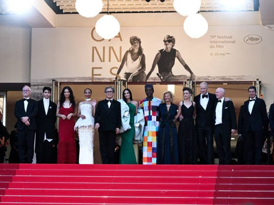 IPA85012038 - Cannes, 79th Cannes Film Festival 2026 - Final Evening - Red Carpet Closing Ceremony. Pictured Jury Member Isaach de BankolÃ , Jury President Park Chan-wook, Jury Member Demi Moore, Jury Member Diego CÃ spedes, Jury Member Laura Wandel, Jury Member Ruth Negga, Jury Member ChloÃ Zhao, Jury Member Stellan Skarsgard and Jury Member Paul Laverty  Copyright: xSimonexComix xPoolxPhotoxEventsx07x 85012038