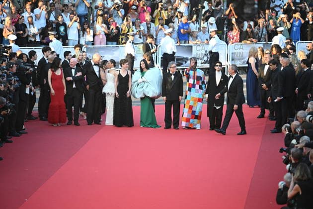 79ème Festival International du Film de Cannes Montée des marches de cloture 79th International Cannes Film Festival Closing Red Carpet 456711 2026 05 23 France Park, Chan Wook Moore, Demi Negga, Ruth Zhao, Chloe Lafferty James Skarsgard, Stellan Wandel, Laura de Bankolé, Isaac Céspedes, Diego  Copyright: xSergexArnalx xStarfacex STAR_456711_001