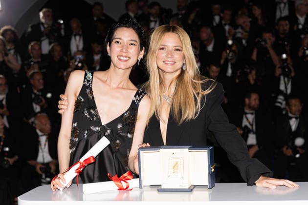 79ème Festival International du Film de Cannes Photocall des Palmes 79th International Cannes Film Festival Photocall with winners 456715 2026 05 23 France Efira, Virginie Okamoto, Tao  Copyright: xIvankaxVoisinx xStarfacex STAR_456715_013