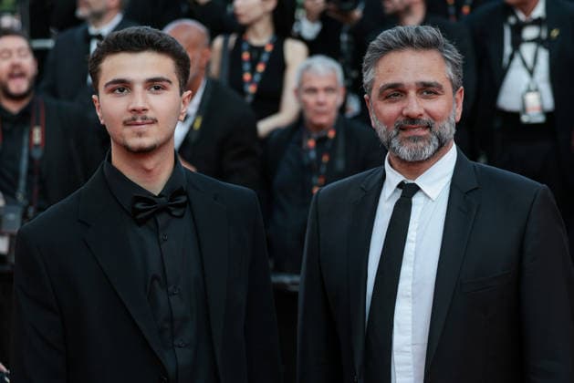 79ème Festival International du Film de Cannes montee cloture Film Festival red carpet closing with Olivier Nakache et son fils 79th International Cannes Film Festival Closing Red Carpet 456716 2026 05 23  Copyright: xLionelxGuericolas MPPx STAR_456716_010