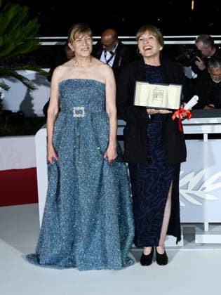 IPA85012506 - Cannes, 79th Cannes Film Festival 2026 - Golden Palm Photocall - The awardees. Pictured: Valeska Grisebach and Yana Radeva  Copyright: xTerenghi Ipa-Agency.netx xPoolxPhotoxEventsx07x 85012506
