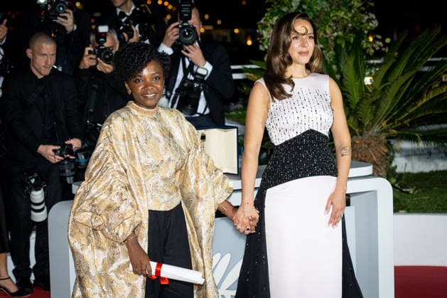 Palme d Or winners photocall at the 79th Cannes Film Festival at Palais des Festivals in Cannes, France on 23 May 2026. Marie Clementine Dusabejambo and President of the CamÃ ra d™Or Jury Monia Chokri pose with the Camera d™Or for best first feature film for Ben™Imana during the Palme d Or winners photocall at the 79th Cannes Film Festival at Palais des Festivals in Cannes, France on 23 May 2026., Credit:Stefano Costantino TTL Stefano Costantino Avalon France, Cannes  Copyright: xStefanoxCostantinoxTTLx xStefanoxCostantinox xAvalonx 1104761111