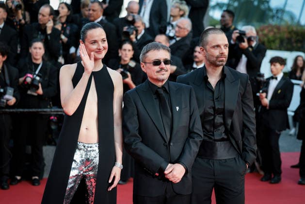 79ème Festival International du Film de Cannes montee cloture Film Festival red carpet closing with Sebastian Stan, Cristian Mungiu, Renate Reinsve 79th International Cannes Film Festival Closing Red Carpet 456716 2026 05 23  Copyright: xLionelxGuericolas MPPx STAR_456716_210