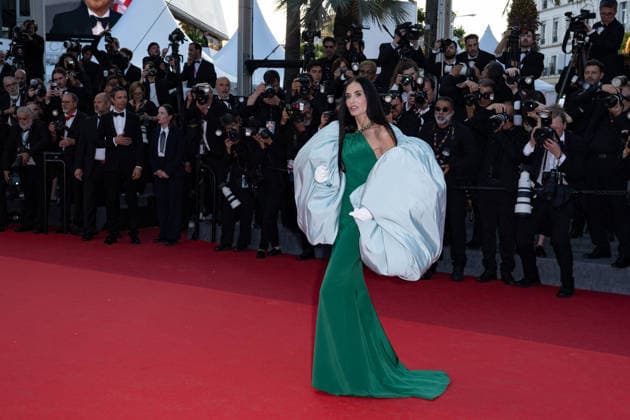 Cannes closing ceremony NG Demi Moore attending the closing ceremony and red carpet at Palais des Festivals in Cannes, France on May 23 2026 as part of the 79th Cannes Film Festival. Photo by Nicolas Genin ABACAPRESS.COM Cannes France  Copyright: xGeninxNicolas ABACAx