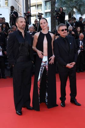 79eme Festival International du Film de Cannes Montee des marches de cloture 79th Cannes Film Festival Red carpet of the closing ceremony Sebastian Stan, Renate Reinsve and Cristian Mungiu 456718 2026 05 23 Cannes France  Copyright: xIsabellexVautierx xStarfacex STAR_456718_192