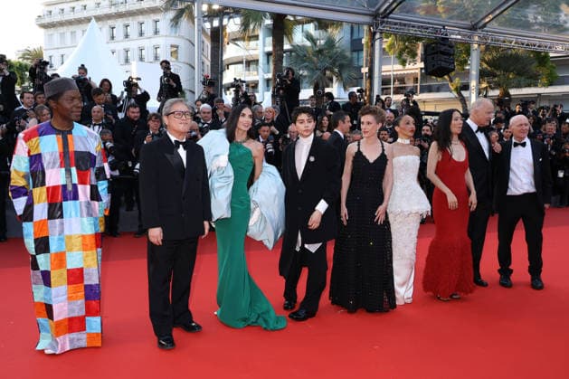 79eme Festival International du Film de Cannes Montee des marches de cloture 79th Cannes Film Festival Red carpet of the closing ceremony Isaach de Bankole, Park Chan wook, Demi Moore, Diego Cespedes, Laura Wandel, Ruth Negga, Chloe Zhao, Stellan Skarsgard, and Paul Laverty 456718 2026 05 23 Cannes France  Copyright: xIsabellexVautierx xStarfacex STAR_456718_213