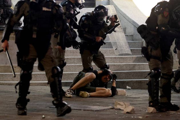 23.05.2026 Belgrade(Serbia) Politika Zivot Politics Life Anti-government protest rally led by Serbia s protesting university students. Protester clash with riot police