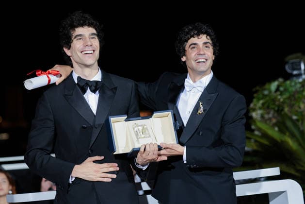 79ème Festival International du Film de Cannes Photocall des Palmes 79th International Cannes Film Festival Photocall with winners 456721 2026 05 23 France Ambrossi, Javier Calvo, Javier  Copyright: xLionelxGuericolas MPPx STAR_456721_014
