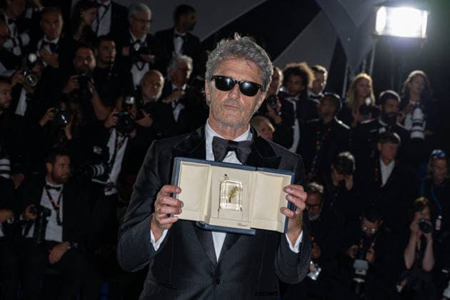 Cannes winners photocall NG Pawel Pawlikowski pose with the ex-aequo Best Director award for The Black Ball and Fatherland during the Palme d Or winners photocall at Palais des Festivals in Cannes, France on May 23 2026 as part of the 79th Cannes Film Festival. Photo by Nicolas Genin ABACAPRESS.COM Cannes France  Copyright: xGeninxNicolas ABACAx