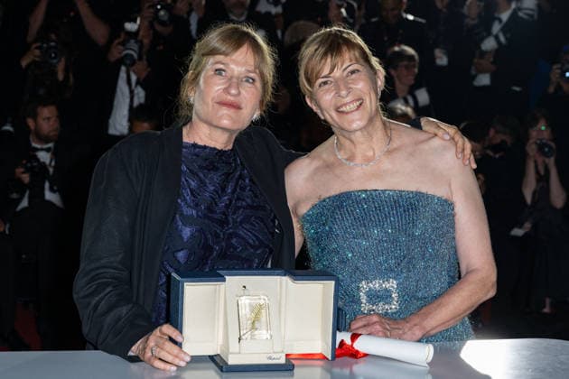 Cannes winners photocall NG Yana Radeva and Valeska Grisebach pose with the Jury Prize for The Dreamed Adventure during the Palme D Or winners photocall at Palais des Festivals in Cannes, France on May 23 2026 as part of the 79th Cannes Film Festival. Photo by Nicolas Genin ABACAPRESS.COM Cannes France  Copyright: xGeninxNicolas ABACAx