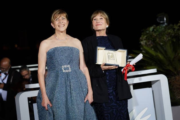 79ème Festival International du Film de Cannes Photocall des Palmes 79th International Cannes Film Festival Photocall with winners 456721 2026 05 23 Cannes France Radeva, Yana Grisebach, Valeska  Copyright: xLionelxGuericolas MPPx STAR_456721_080