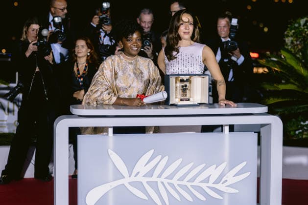 79ème Festival International du Film de Cannes Photocall des Palmes 79th International Cannes Film Festival Photocall with winners 456722 2026 05 23 Alpes Maritimes Cannes France Chokri, Monia Dusabejambo, Marie Clémentine  Copyright: xTerencexBaelenx STAR_456722_004
