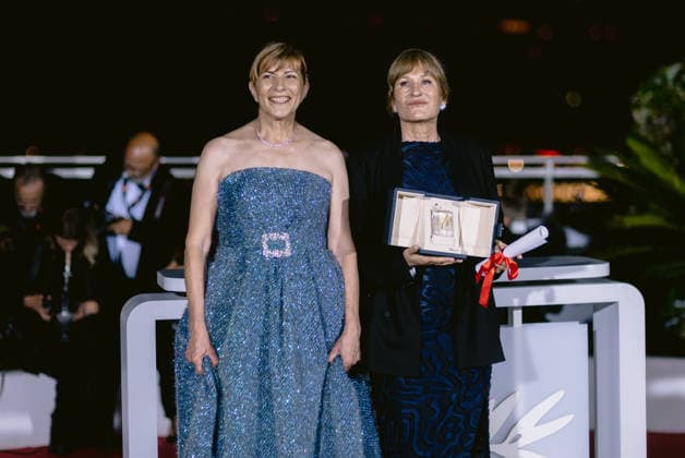 79ème Festival International du Film de Cannes Photocall des Palmes 79th International Cannes Film Festival Photocall with winners 456722 2026 05 23 Alpes Maritimes Cannes France Radeva, Yana Grisebach, Valeska  Copyright: xTerencexBaelenx STAR_456722_028