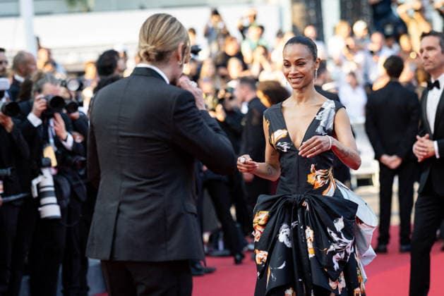 Zoe Saldana Montée des marches pour la cérémonie de clôture du 79ème Festival International du Film de Cannes, le 23 mai 2026 Jacovides Moreau Bestimage Red carpet for the closing ceremony of the 79th Cannes International Film Festival Opening ceremony on May 23, 2026  Copyright: xJACOVIDES-MOREAUx xBESTIMAGExJACOVIDES-MOREAUx xBESTIMAGEx
