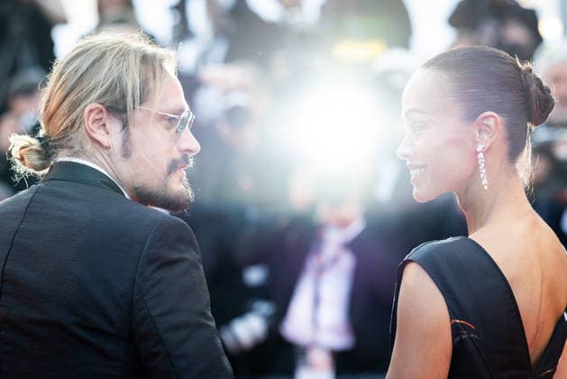 Marco Perego, Zoe Saldana Montée des marches pour la cérémonie de clôture du 79ème Festival International du Film de Cannes, le 23 mai 2026 Jacovides Moreau Bestimage Red carpet for the closing ceremony of the 79th Cannes International Film Festival Opening ceremony on May 23, 2026  Copyright: xJACOVIDES-MOREAUx xBESTIMAGExJACOVIDES-MOREAUx xBESTIMAGEx