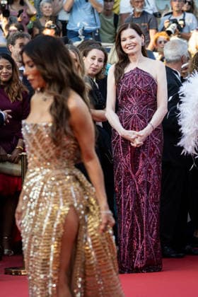 Geena Davis Montée des marches pour la cérémonie de clôture du 79ème Festival International du Film de Cannes, le 23 mai 2026 Jacovides Moreau Bestimage Red carpet for the closing ceremony of the 79th Cannes International Film Festival Opening ceremony on May 23, 2026  Copyright: xJACOVIDES-MOREAUx xBESTIMAGExJACOVIDES-MOREAUx xBESTIMAGEx