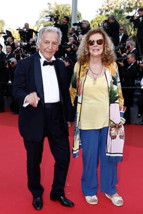 Constantin Costa Gavras et sa femme Michèle Ray Gavras Montée des marches pour la cérémonie de clôture du 79ème Festival International du Film de Cannes, le 23 mai 2026 Jacovides Moreau Bestimage Red carpet for the closing ceremony of the 79th Cannes International Film Festival Opening ceremony on May 23, 2026 Cannes France  Copyright: xJACOVIDES-MOREAUx xBESTIMAGExJACOVIDES-MOREAUx xBESTIMAGEx