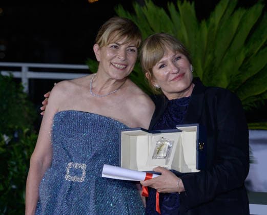 Palme d Or Awards Photocall at 79th Festival de Cannes - Cannes, France CANNES, FRANCE. May 23, 2026: Valeska Grisebach, Jury Prize, The Dreamed Adventure, with Yana Radeva at the photocall for Palme d Or Awards Photocall at the 79th Festival de Cannes. Picture: Paul Smith Featureflash Cannes France  Copyright: xPaulxSmithx xFeatureflashx