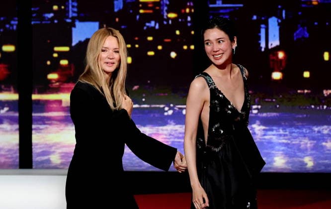 Virginie Efira, Tao Okamoto Photocall of the winners of the 79th Cannes International Film Festival On may 23th 2026 Jacovides Moreau Bestimage Photocall of the winners of the 79th Cannes International Film Festival On may 23th 2026 Cannes France  Copyright: xJACOVIDES-MOREAUx xBESTIMAGExJACOVIDES-MOREAUx xBESTIMAGEx