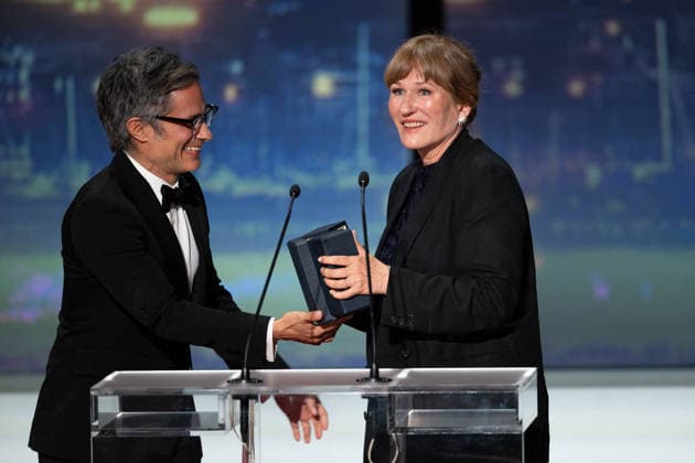 Cannes Closing Ceremony LZ Gael Garcia Bernal and Valeska Grisebac attending the Closing Ceremony during the 79th Cannes International Film Festival in Cannes, France on May 23, 2026, the film selected in the Official Competition. Photo by Laurent Zabulon ABACAPRESS.COM  Copyright: xZabulonxLaurentx