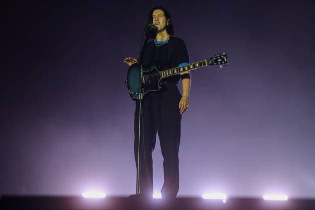 SaO PAULO, SP - 23.05.2026: C6 FEST 2026 - The group The XX formed by Romy Croft, Oliver Sim and Jamie XX performs at the Heineken Arena of the fourth edition of C6 Fest held in Parque Ibirapuera on Saturday night (23). The festival brings together national and international artists in performances of jazz, rock, indie, electronic and experimental music throughout the weekend. x2949078x  YurixMurakami