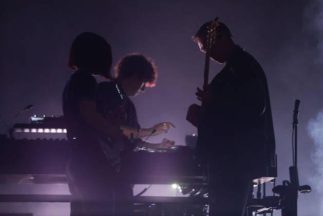 SaO PAULO, SP - 23.05.2026: C6 FEST 2026 - The group The XX formed by Romy Croft, Oliver Sim and Jamie XX performs at the Heineken Arena of the fourth edition of C6 Fest held in Parque Ibirapuera on Saturday night (23). The festival brings together national and international artists in performances of jazz, rock, indie, electronic and experimental music throughout the weekend. x2949082x  YurixMurakami