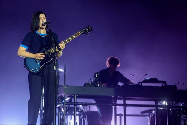 SaO PAULO, SP - 23.05.2026: C6 FEST 2026 - The group The XX formed by Romy Croft, Oliver Sim and Jamie XX performs at the Heineken Arena of the fourth edition of C6 Fest held in Parque Ibirapuera on Saturday night (23). The festival brings together national and international artists in performances of jazz, rock, indie, electronic and experimental music throughout the weekend. x2949086x  YurixMurakami