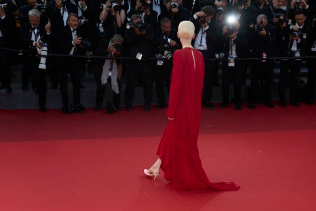 CANNES, FRANCE - MAY 23: Scottish actress Tilda Swinton attends the closing ceremony of the 79th annual Cannes Film Festival at Palais des Festivals on May 23, 2026 in Cannes, France.  Copyright: xVCGx 111643757891