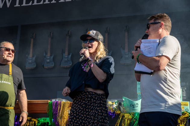 2026 BottleRock Napa Valley - Day 1 Chelsea Handler is seen onstage at the Williams Sonoma Culinaryduring the 2026 BottleRock festival at Napa Valley Expo on May 22, 2026 in Napa, California. Napa California United States Copyright: xPaigexErlandson imageSPACEx