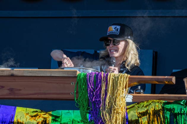 2026 BottleRock Napa Valley - Day 1 Chelsea Handler is seen onstage at the Williams Sonoma Culinaryduring the 2026 BottleRock festival at Napa Valley Expo on May 22, 2026 in Napa, California. Napa California United States Copyright: xPaigexErlandson imageSPACEx