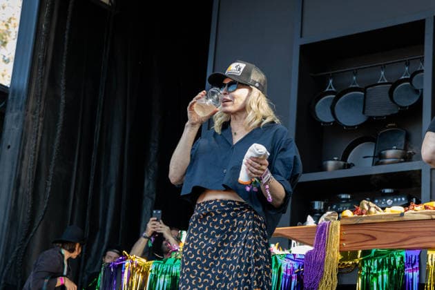 2026 BottleRock Napa Valley - Day 1 Chelsea Handler is seen onstage at the Williams Sonoma Culinaryduring the 2026 BottleRock festival at Napa Valley Expo on May 22, 2026 in Napa, California. Napa California United States Copyright: xPaigexErlandson imageSPACEx