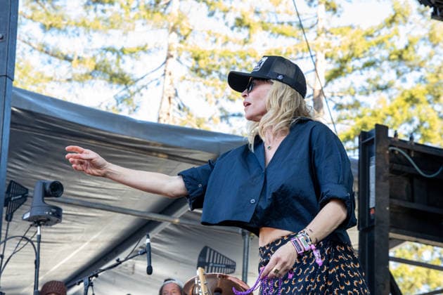 2026 BottleRock Napa Valley - Day 1 Chelsea Handler is seen onstage at the Williams Sonoma Culinaryduring the 2026 BottleRock festival at Napa Valley Expo on May 22, 2026 in Napa, California. Napa California United States Copyright: xPaigexErlandson imageSPACEx