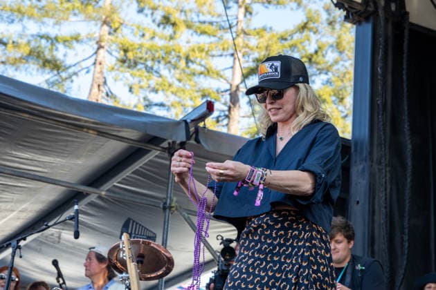 2026 BottleRock Napa Valley - Day 1 Chelsea Handler is seen onstage at the Williams Sonoma Culinaryduring the 2026 BottleRock festival at Napa Valley Expo on May 22, 2026 in Napa, California. Napa California United States Copyright: xPaigexErlandson imageSPACEx