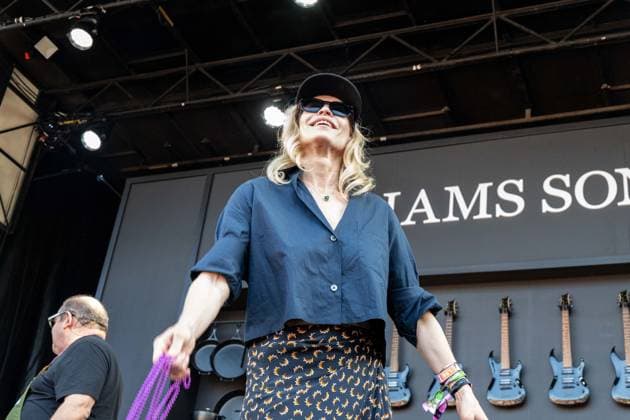 2026 BottleRock Napa Valley - Day 1 Chelsea Handler is seen onstage at the Williams Sonoma Culinaryduring the 2026 BottleRock festival at Napa Valley Expo on May 22, 2026 in Napa, California. Napa California United States Copyright: xPaigexErlandson imageSPACEx