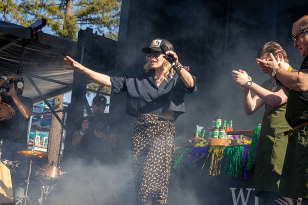 2026 BottleRock Napa Valley - Day 1 Chelsea Handler is seen onstage at the Williams Sonoma Culinaryduring the 2026 BottleRock festival at Napa Valley Expo on May 22, 2026 in Napa, California. Napa California United States Copyright: xPaigexErlandson imageSPACEx