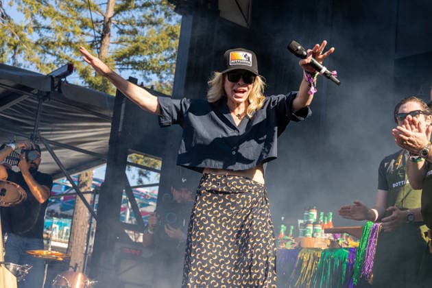 2026 BottleRock Napa Valley - Day 1 Chelsea Handler is seen onstage at the Williams Sonoma Culinaryduring the 2026 BottleRock festival at Napa Valley Expo on May 22, 2026 in Napa, California. Napa California United States Copyright: xPaigexErlandson imageSPACEx