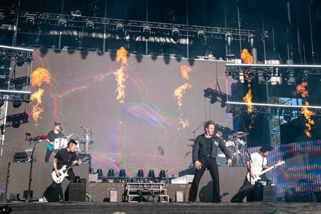 2026 BottleRock Napa Valley - Day 1 Jacoby Shaddix of Papa Roach performs at the 2026 BottleRock festival at Napa Valley Expo on May 22, 2026 in Napa, California. Napa California United States Copyright: xPaigexErlandson imageSPACEx