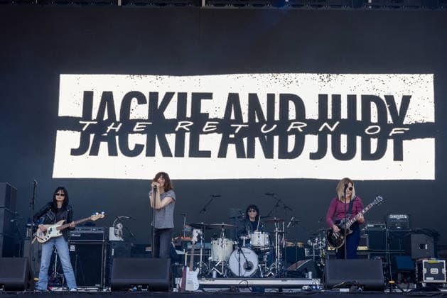 May 23, 2026, Napa, California, U.S: TOKO YASUDA, CARRIE BROWNSTEIN, FRED ARMISEN and CORIN TUCKER of The Return of Jackie and Judy during the BottleRock Music Festival in Napa, California Napa U.S  - ZUMAs135 20260523_zap_s135_001 Copyright: xDanielxDeSloverx