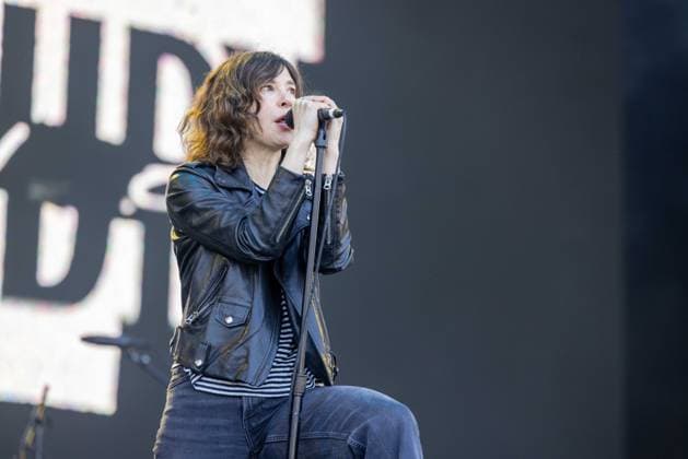 May 23, 2026, Napa, California, U.S: CARRIE BROWNSTEIN of The Return of Jackie and Judy during the BottleRock Music Festival in Napa, California Napa U.S  - ZUMAs135 20260523_zap_s135_029 Copyright: xDanielxDeSloverx