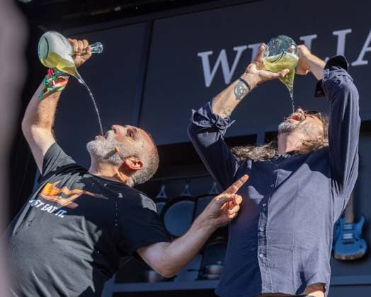 May 23, 2026, Napa, California, U.S: Celebrity chef JOSE ANDRES and DAVE GROHL during the BottleRock Music Festival in Napa, California Napa U.S  - ZUMAs135 20260523_zap_s135_124 Copyright: xDanielxDeSloverx