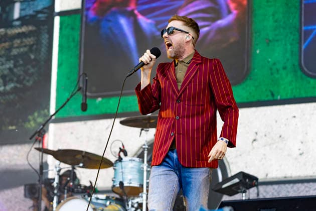 Kaiser Chiefs performs at Neighbourhood Festival Ricky Wilson of Kaiser Chiefs performs at Neighbourhood Festival, Warrington, England, 23rd May 2026, Credit:Mike Gray MIKE GRAY - B4227 Avalon  Copyright: xMikexGrayx xMIKExGRAYx-xB4227x xAvalonx 1104826173