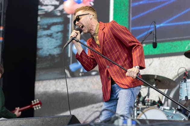 Kaiser Chiefs performs at Neighbourhood Festival Ricky Wilson of Kaiser Chiefs performs at Neighbourhood Festival, Warrington, England, 23rd May 2026, Credit:Mike Gray MIKE GRAY - B4227 Avalon  Copyright: xMikexGrayx xMIKExGRAYx-xB4227x xAvalonx 1104826208