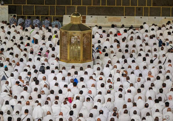 Muslim worshippers perform the dawn prayer around the Kaaba at the Grand Mosque complex in the holy city of Mecca Muslim worshippers perform the dawn prayer around the Kaaba at the Grand Mosque complex in the holy city of Mecca, Saudi Arabia, on May 24, 2026, ahead of the annual Hajj pilgrimage. Millions of Muslims from around the world are expected to gather in Saudi Arabia for the annual pilgrimage rituals. Photo by SPA Saudi Press Agency APA Images Mecca Mecca Saudi Arabia 240526_Saudi_Arabia_SPA_00(25) Copyright: xSPAxSaudixPessxAgencyxSaudixPressxAgencyx xapaimagesx